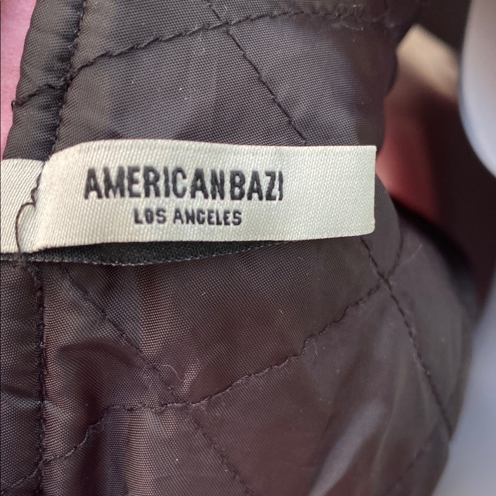 Varsity Crop Pink and White Los Angeles Hoodie Jacket Plus Size 3X - Picture 7 of 9
